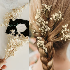 Natural Gypsophila Branches for Party Table Vase Wedding Home DIY Wreath Floral