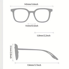 Pigmented Glasses Ultralight Anti fog Flat Mirror Gradient Glasses