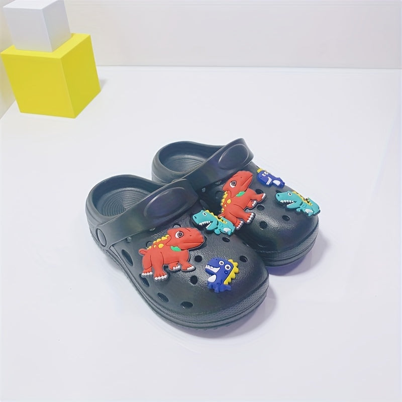Kids Cartoon Clog with Charms Slip On Sandal Slippers
