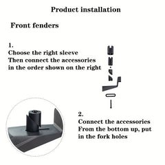 Detachable Bicycle Mudguard for Mountain Bike Enhance Riding Experience