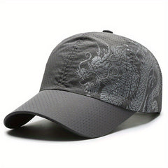 Chinese Dragon Totem Baseball Cap Peaked Cap