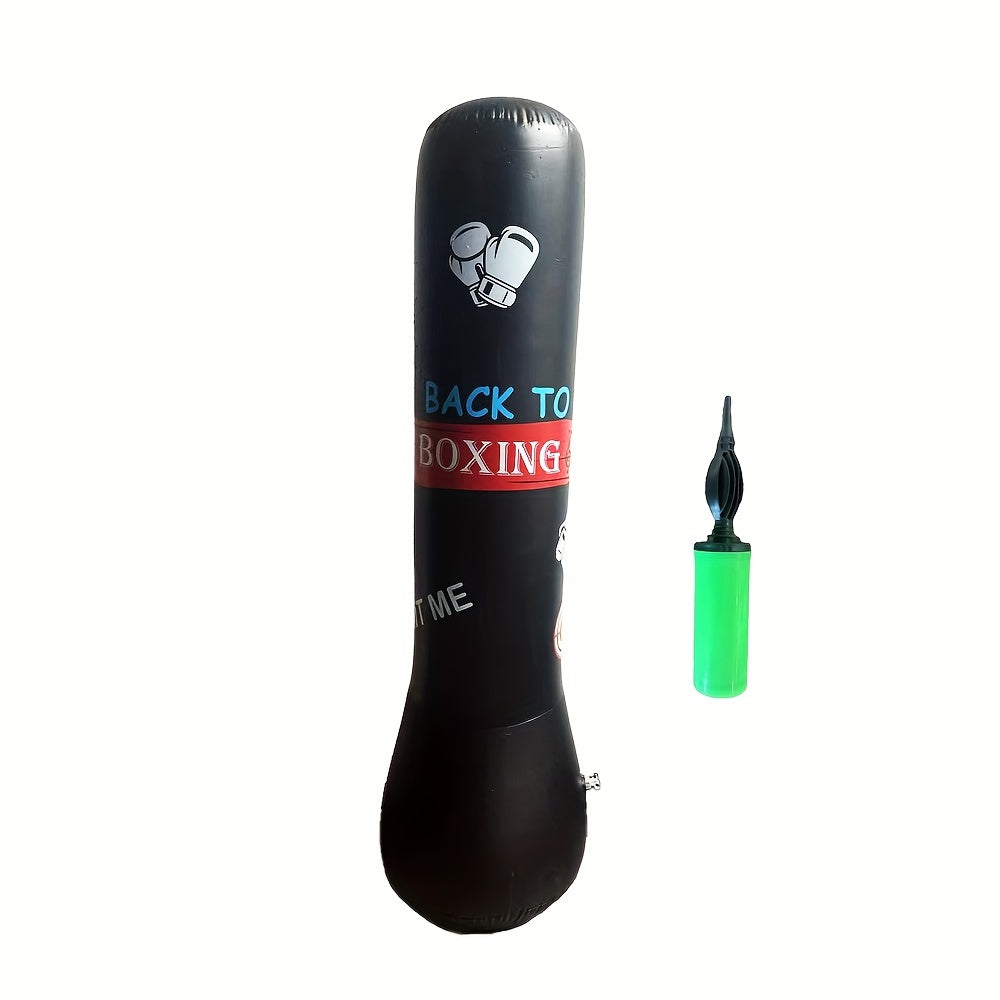 Inflatable Boxing Sandbag With Pump Sandbag Punching Tumbler