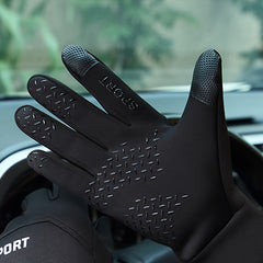 Windproof Warm Cycling Gloves Waterproof Touch Screen Gloves