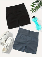 High Waist Yoga Sports Shorts for Women Activewear