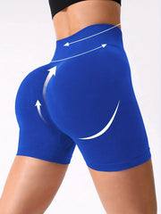 High Waisted Yoga Shorts for Running & Working Out