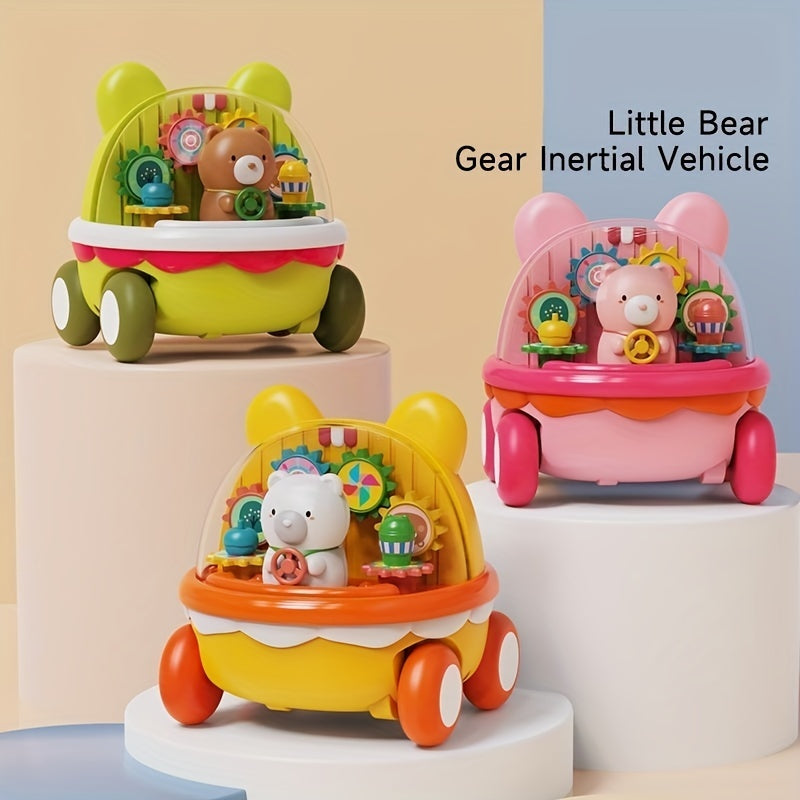 Colorful Animal Puzzle Sliding Car for Kids