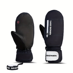 Winter Windproof Outdoor Gloves Waterproof Plush Gloves Touchscreen