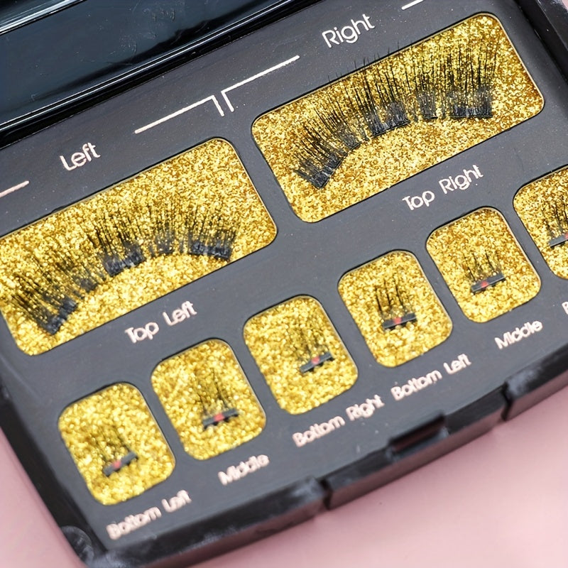 Soft Magnetic Eyelashes Set for Natural Makeup