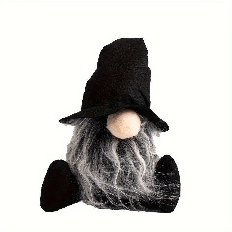 Mini Witch Dwarf Doll for Holiday Decoration Halloween Christmas