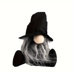 Mini Witch Dwarf Doll for Holiday Decoration Halloween Christmas