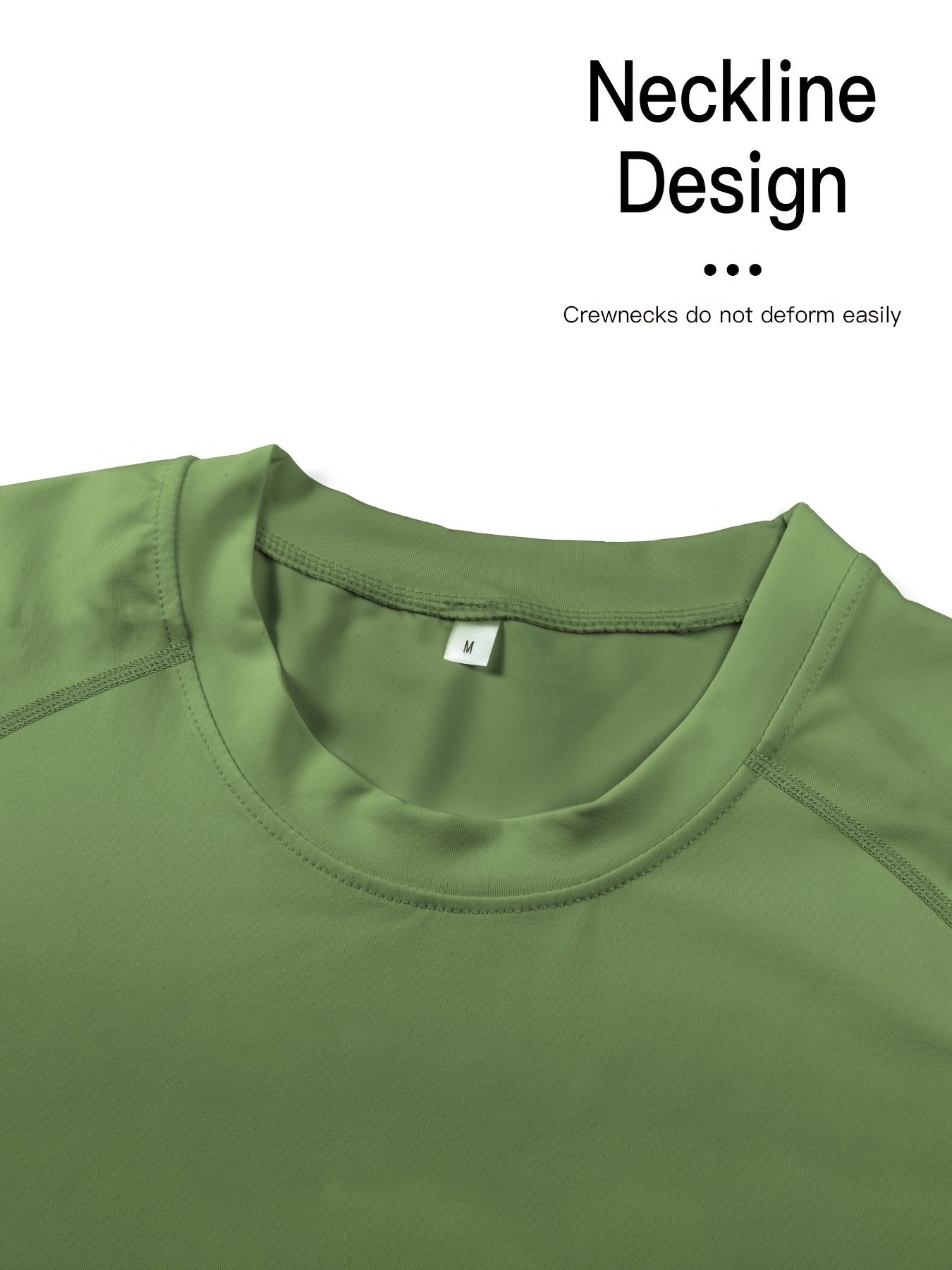 Men's High Stretch Workout Shirt Compression Base Layer