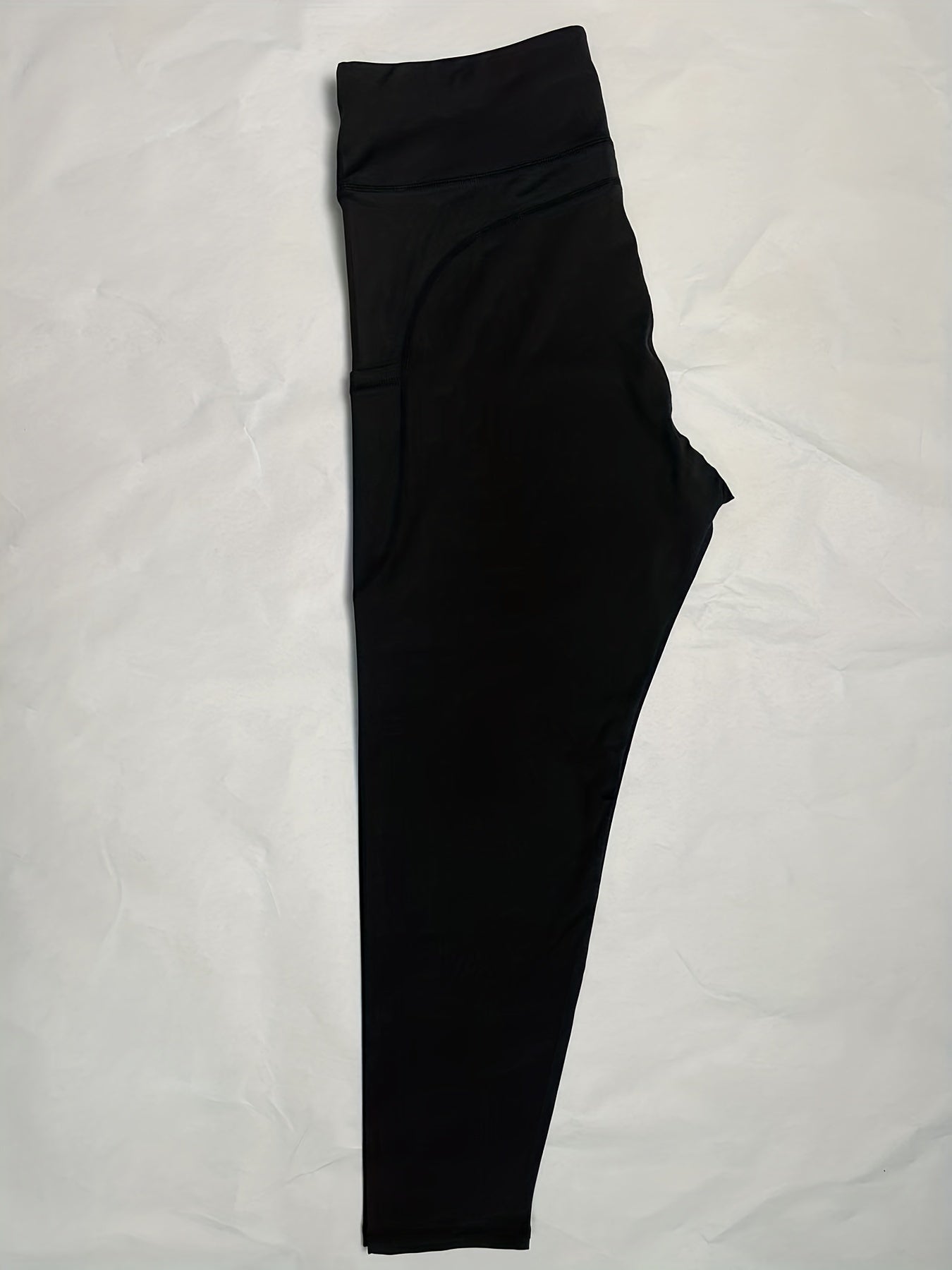 Solid High Rise Yoga Leggings