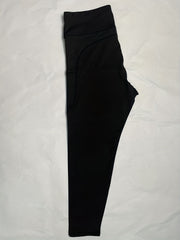 Solid High Rise Yoga Leggings