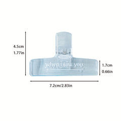 Acrylic Clip Stationery Holder Large Clip