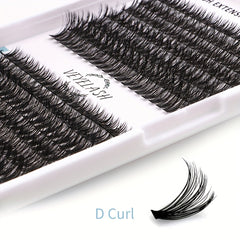 280pcs Wispy Cluster Lashes 8-16mm Mix Length Reusable False Eyelashes