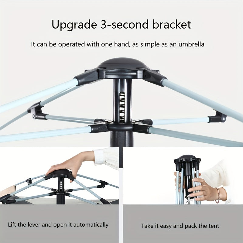 Automatic Quick Opening Tent Breathable Waterproof Easy Build for Camping