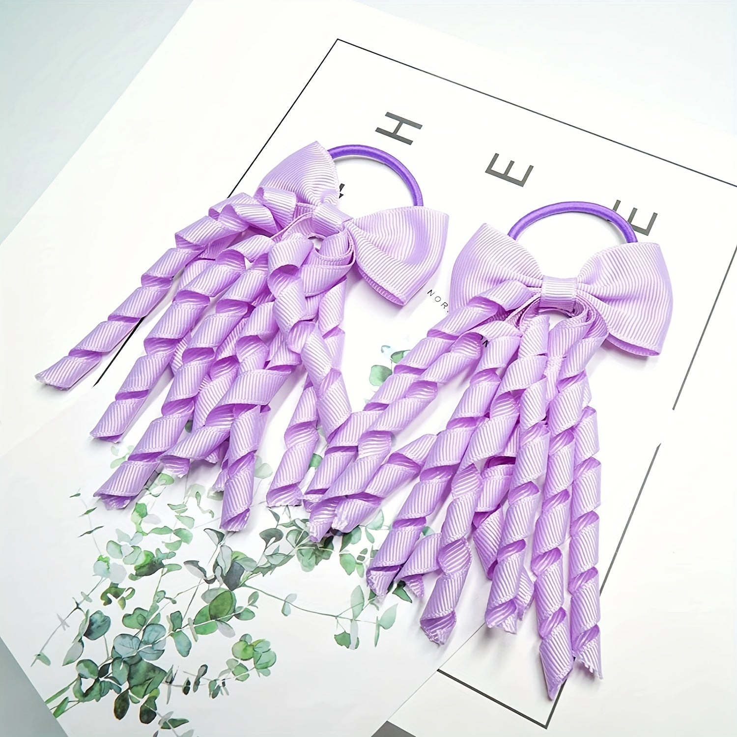20pcs Hair Tie With Bowknot Tassel Hair Rope for Women Girls
