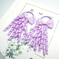20pcs Hair Tie With Bowknot Tassel Hair Rope for Women Girls