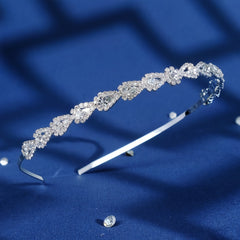 Rhinestone Silvery Hairband Headband Princess Tiara Wedding Birthday Cosplay