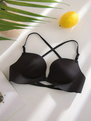 Front Buckle Push Up Bra Comfy & Breathable Women's Lingerie