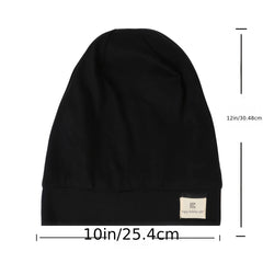 Night Cap Sleep Hat Beanie Organic Bamboo Satin Lined Bonnet