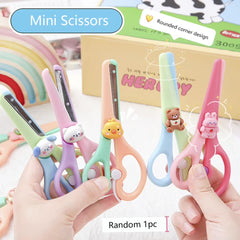 1pc Cartoon Scissors Student Scrapbook Art Cutting Paper