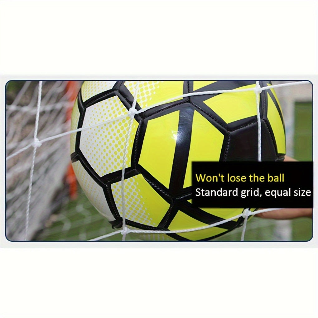 2pcs Foldable Polyethylene Soccer Goal Nets With Carry