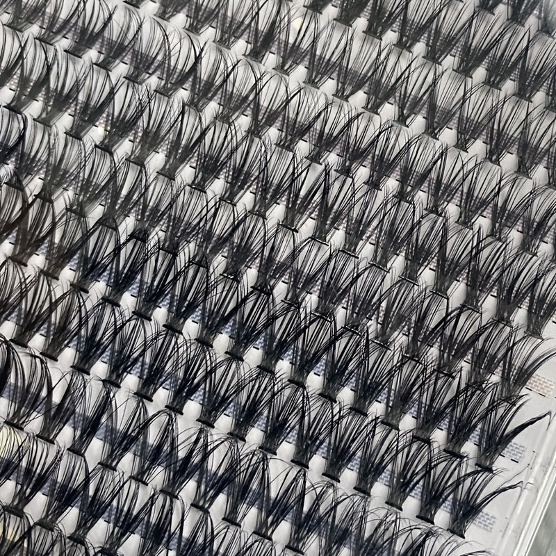 280Pcs 30D 9-16mm D Curl Cluster Lashes Individual Extension