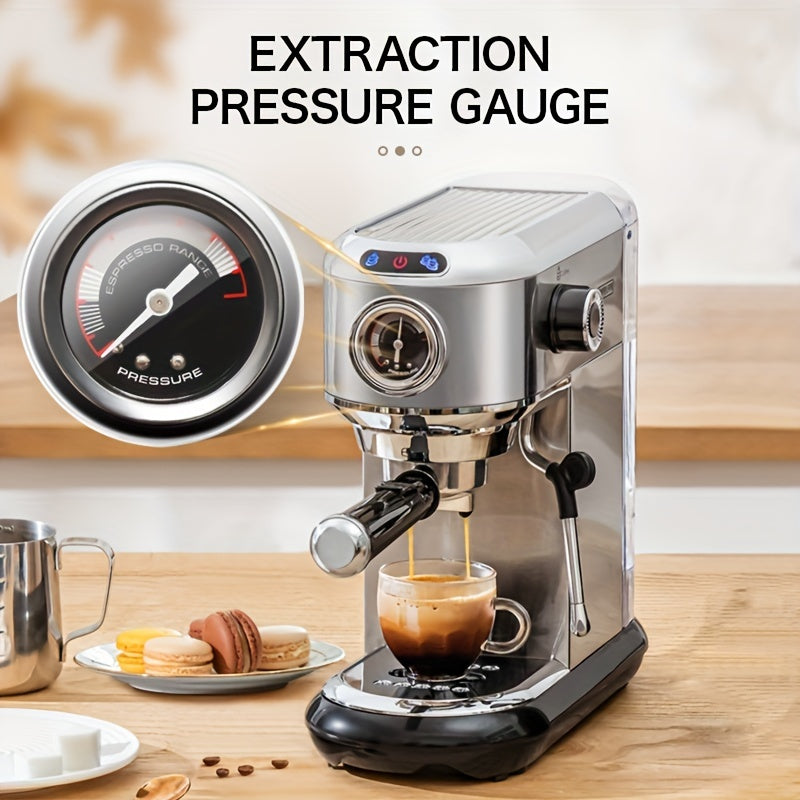CAFELFFE Espresso Coffee Maker Machine Semi Automatic Milk Frother Steamer