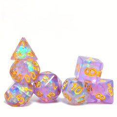 7pcs Resin Dice Set for Role Playing Board Game