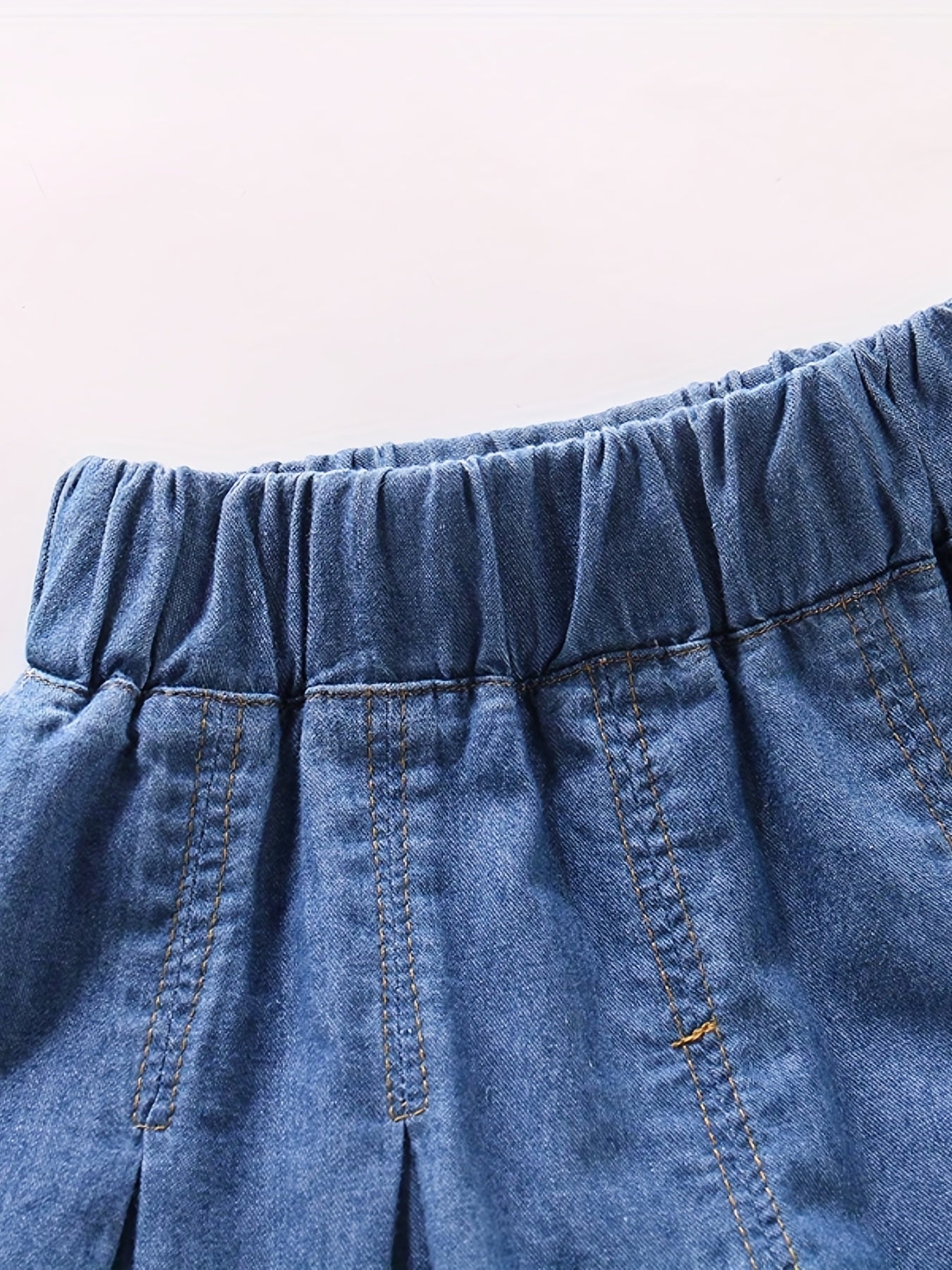 Toddler Girls Loose Denim Shorts Kids Summer Cotton Clothes
