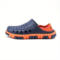 Men's Lightweight Comfy Clogs Hollow Out Non Slip Garden Shoes Summer