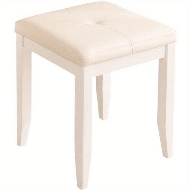 Modern Solid Wood Dressing Stool Makeup Chair