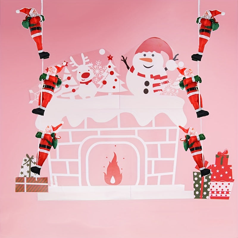 Inflatable Santa Claus Doll Pendant Christmas Tree Decoration