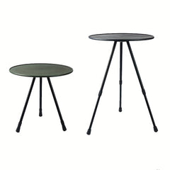 Portable Folding Telescopic Round Table Adjustable Height