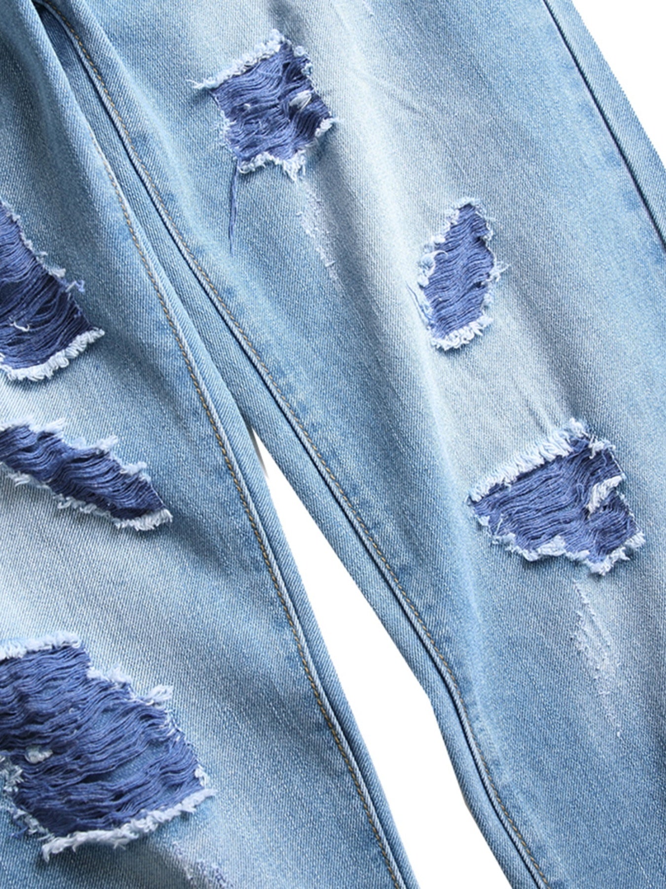 Men's Ripped Denim Jeans