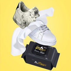 80pcs Disposable Shoe Wipes Water Decontamination For Shoes Sports