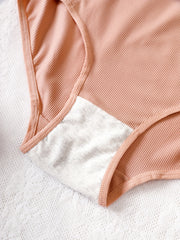 Panty Women's Plus High Rise Ribbed High Brief