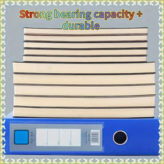 A4 Plastic Folding File Box Large Capacity File Storage Box