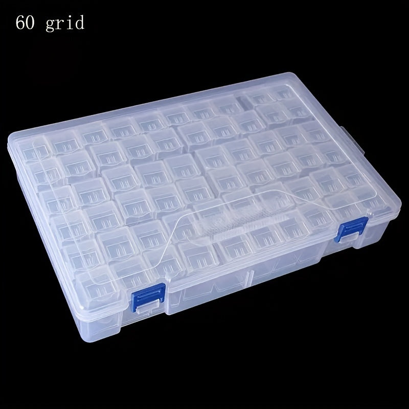 DIY Diamond Painting Bead Storage Box Nail Art Pendant Jewelry Accessory Storage