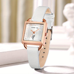 Teen Square Compact Girls Watch Quartz