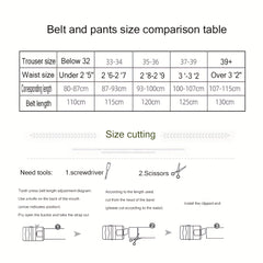 Men's Automatic Buckle Belt - Perfect for Father, Husband, Boyfriend