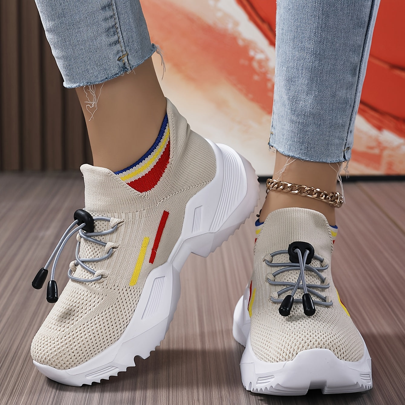 Women's Chunky Sneakers Breathable Sports Shoes