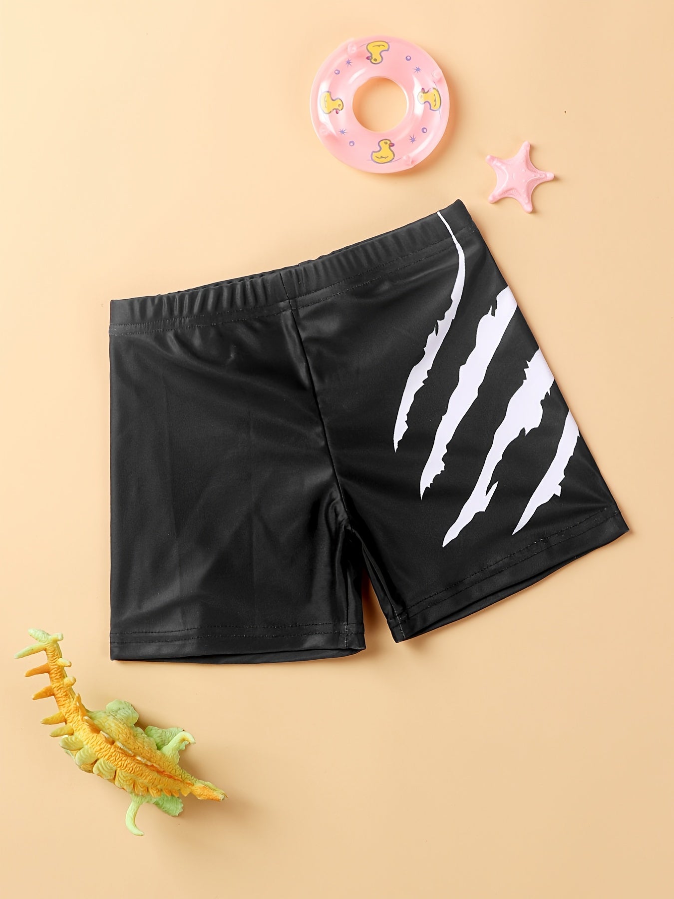 Baby Boys Paw Marks Swim Trunks Bottoms For Summer Vacation