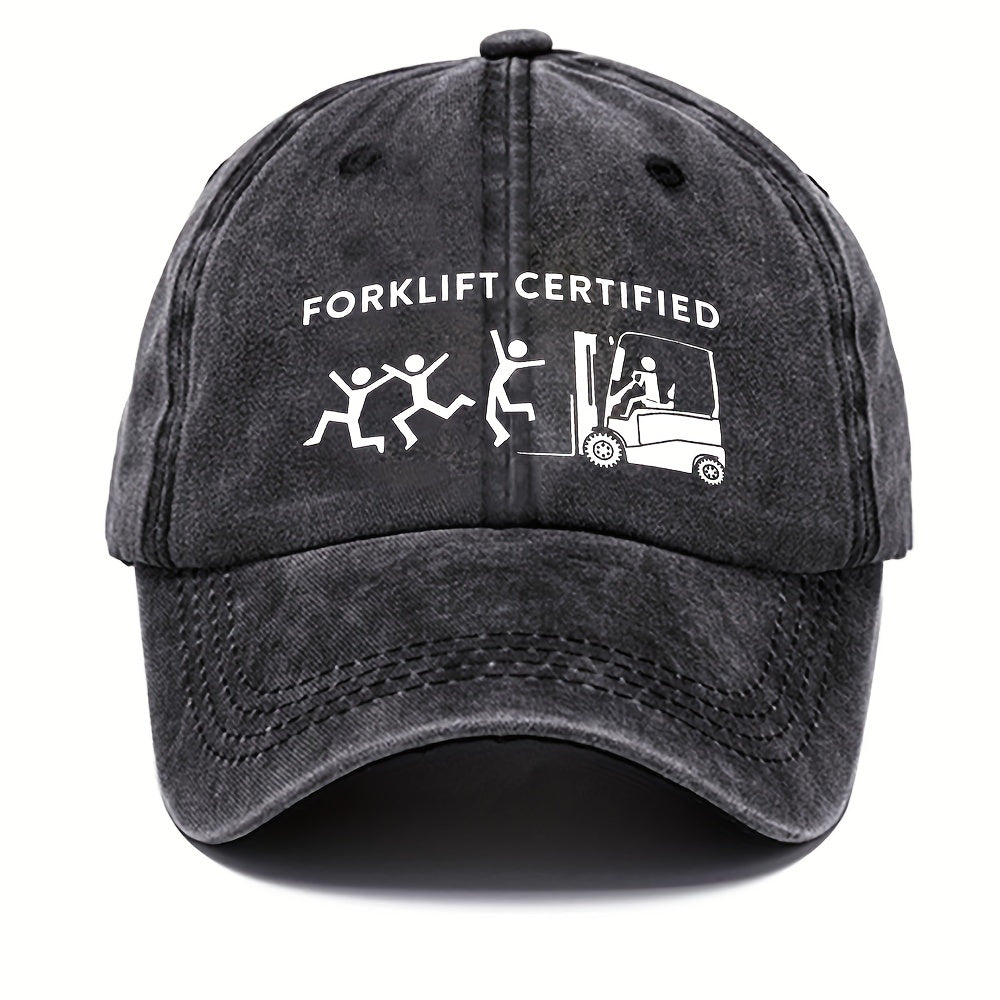 Adjustable Sun Protection Baseball Cap Washed Cotton Hat