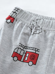 Boys Car Print Pajama Set Family Outfit