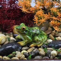 Cute Simulated Frog Ornament for Garden Decor