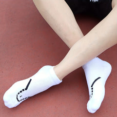 Men's Thick Padded Sports Socks Polyester Ankle Socks