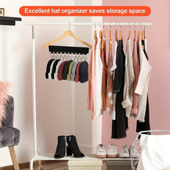 Hat Rack for Baseball Caps Organizer Holder Hanger Display Storage Clips