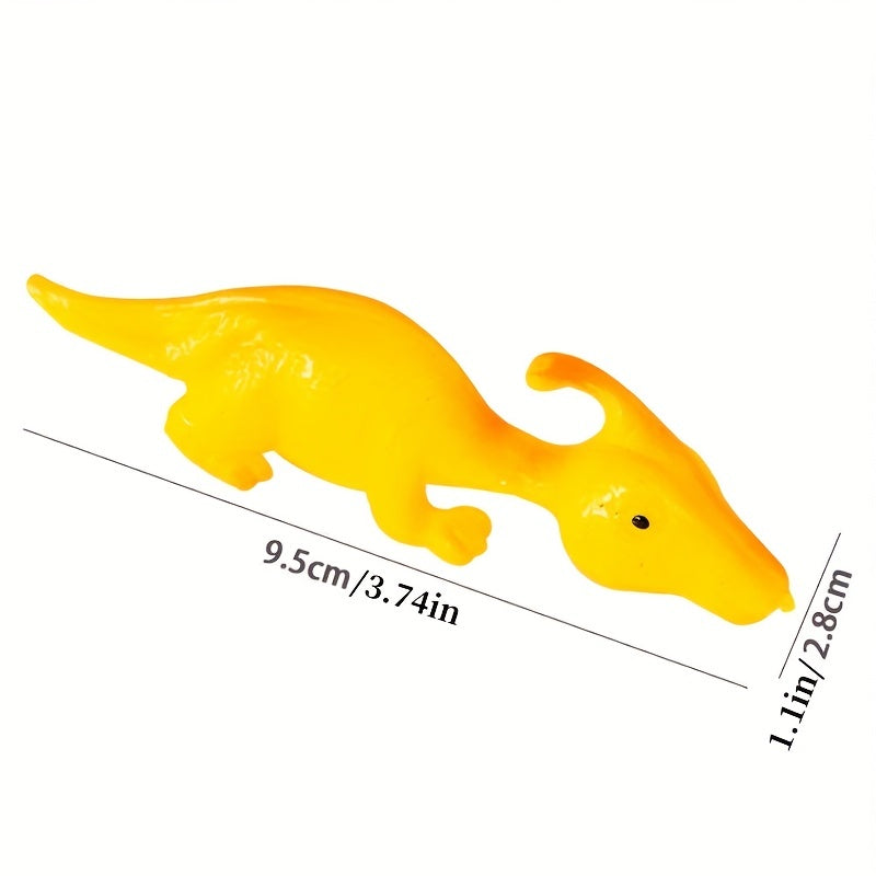 Dinosaur Catapult Finger Dart Toy, Decompression Soft Glue